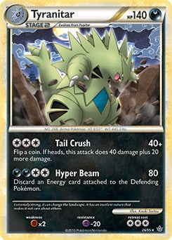 Tyranitar - 26/95 (HGSS Unleashed) PR - 026/095