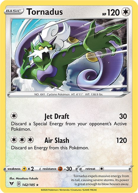 Tornadus SWSH04 - 142/185