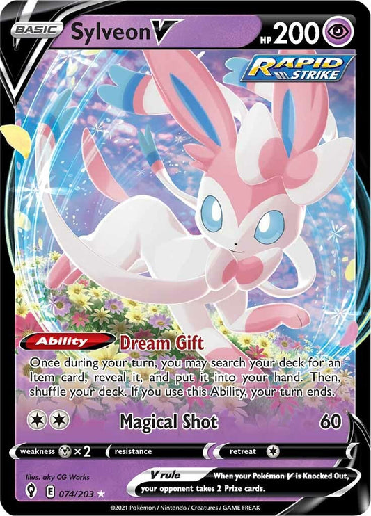 Sylveon V SWSH07 - 074/203