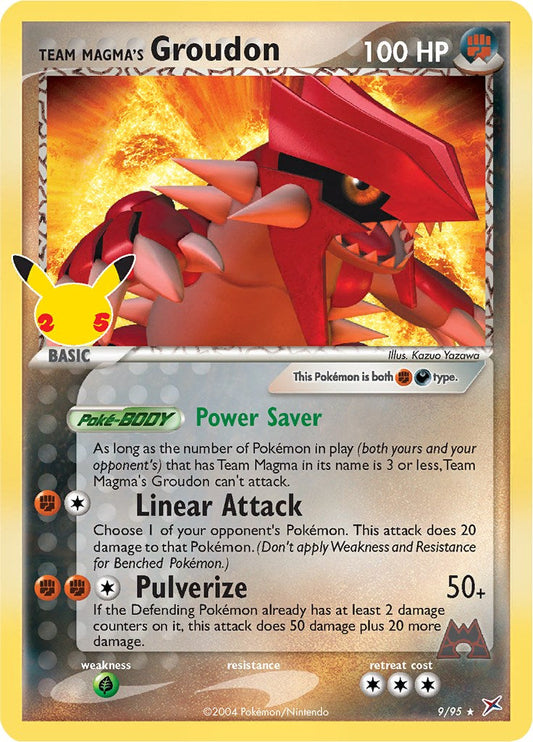 Team Magma's Groudon CCC - 9/95