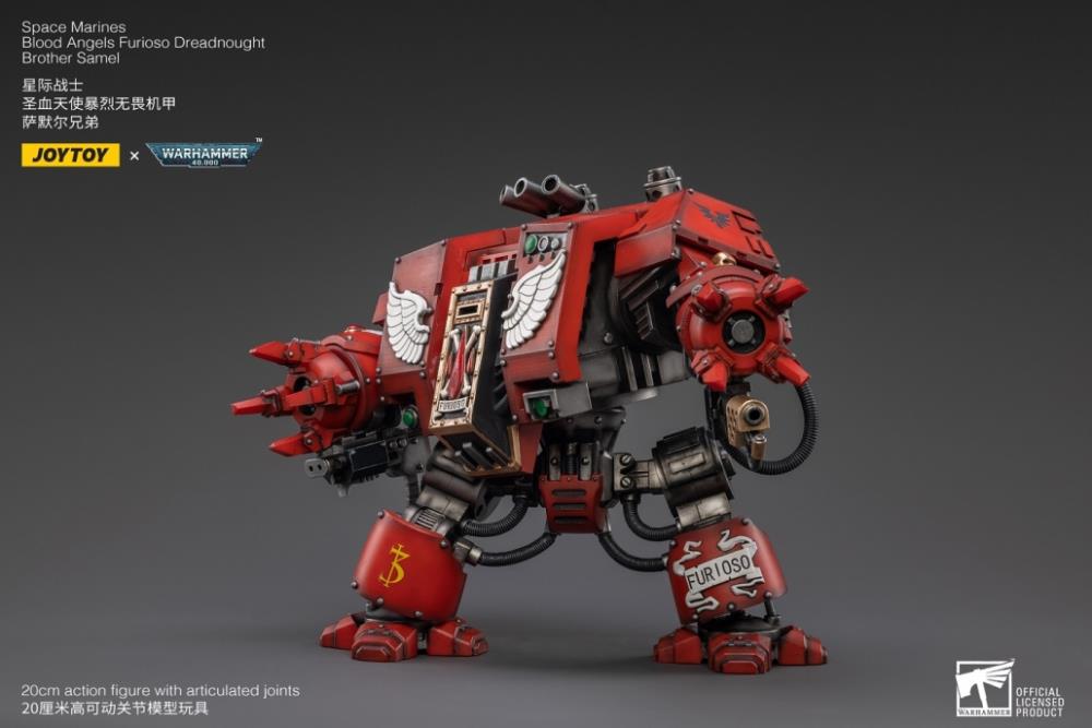 Warhammer 40K - Blood Angels - Furioso Brother Samel Dreadnought