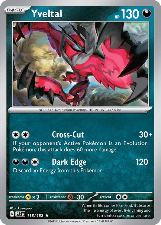 Yveltal - 118/182 PAR - 118/182