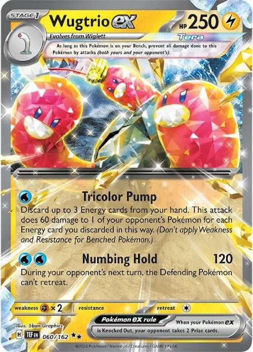 Wugtrio ex - 060/162 TEF - 060/162