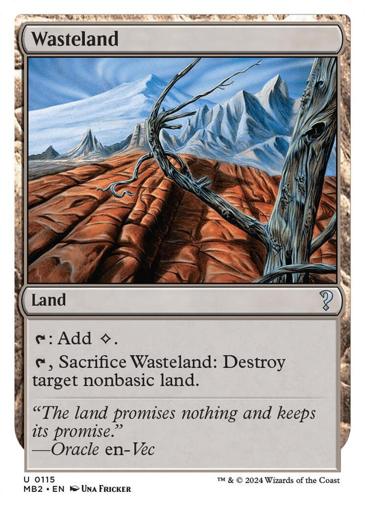Wasteland (White Border) MB2 - 115