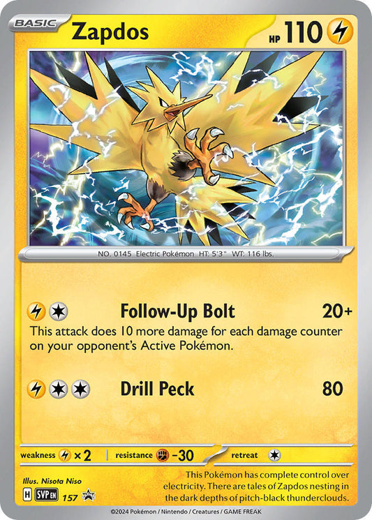 Zapdos - 157 SVP - 157