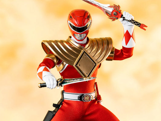 ThreeZero - Mighty Morphin Power Rangers - Dragon Shield Red Ranger 1/6 Sc - Exclusive