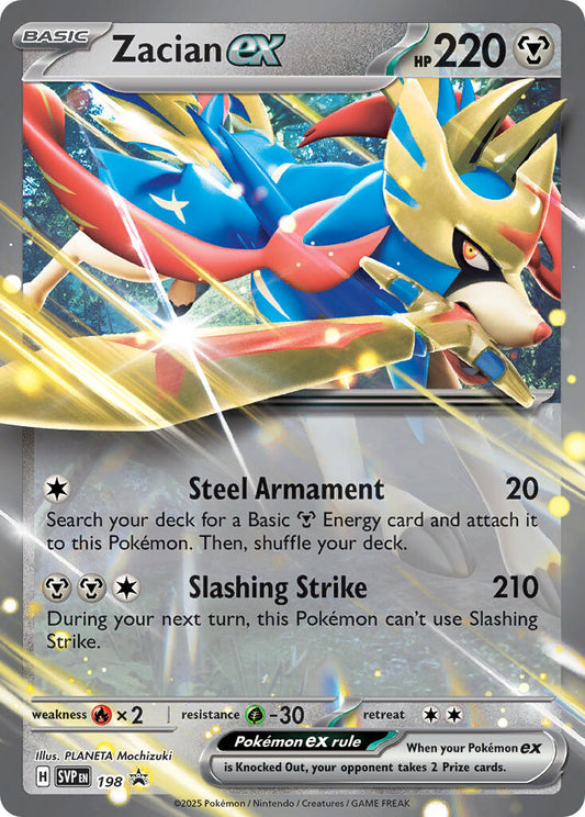 Zacian ex - 198 SVP - 198