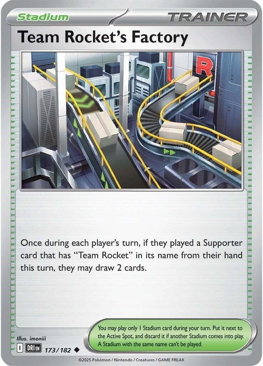 Team Rocket's Factory DRI - 173/182