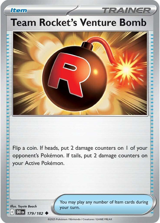 Team Rocket's Venture Bomb DRI - 179/182