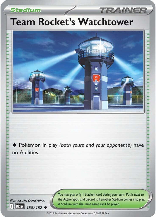 Team Rocket's Watchtower DRI - 180/182