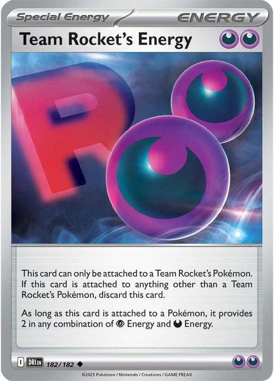 Team Rocket's Energy DRI - 182/182