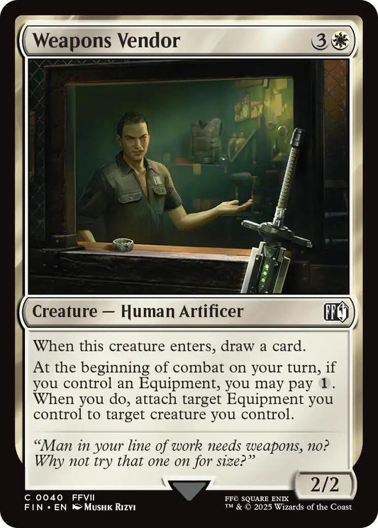 Weapons Vendor FIN - 40