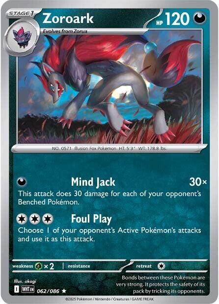 Zoroark WHT - 062/086