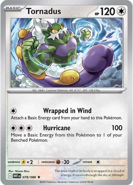 Tornadus WHT - 078/086