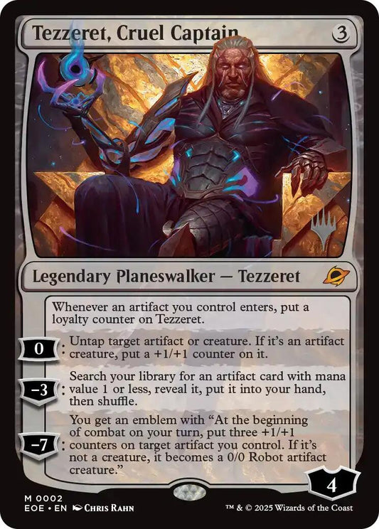 Tezzeret, Cruel Captain PPEOE - 2
