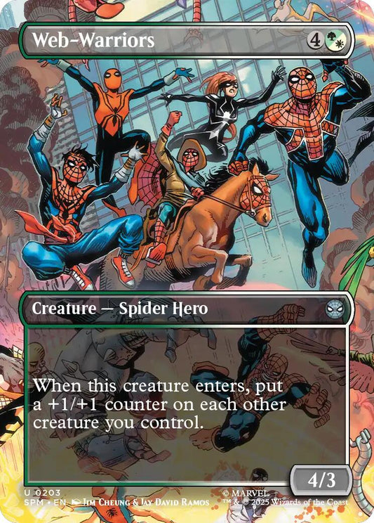 Web-Warriors (Borderless) SPM - 203