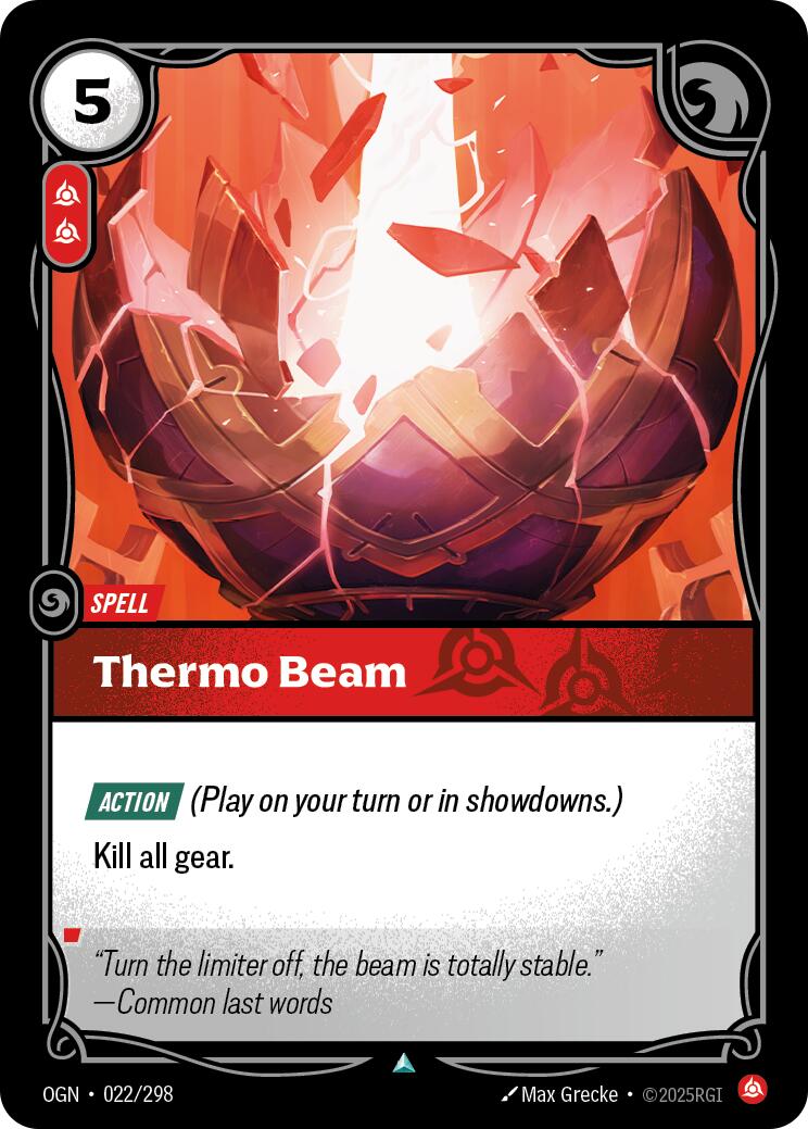 Thermo Beam OGN - 022/298