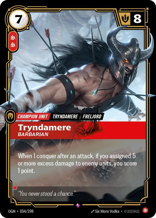 Tryndamere - Barbarian OGN - 034/298