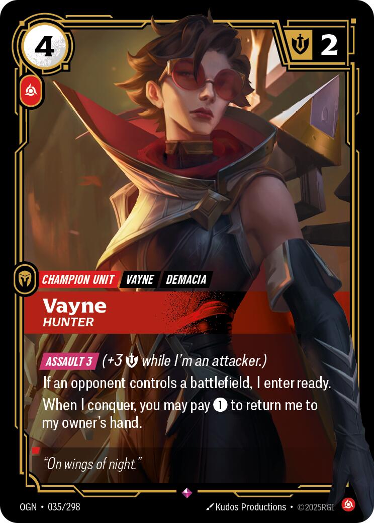 Vayne - Hunter OGN - 035/298