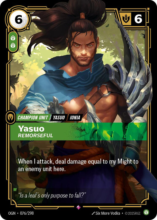 Yasuo - Remorseful OGN - 076/298