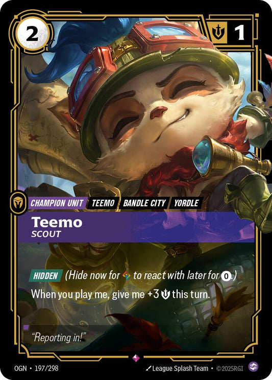 Teemo - Scout OGN - 197/298