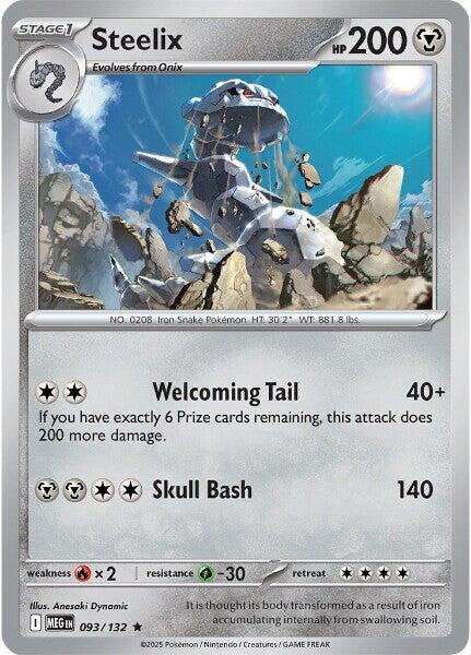 Steelix - 093/132 MEG - 093/132