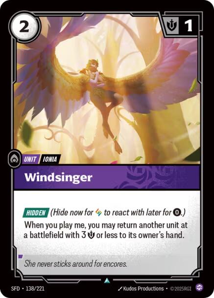 Windsinger SFD - 138/221