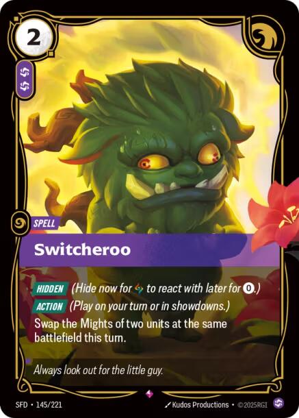 Switcheroo SPF - 145/221