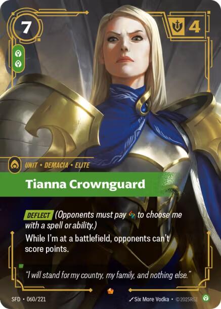 Tianna Crownguard SFD - 060/221