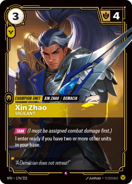 Xin Zhao - Vigilant SFD - 176/221