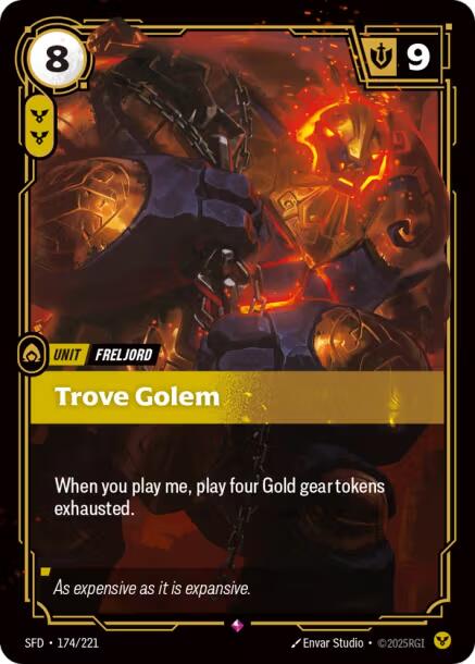 Trove Golem SFD - 174/221
