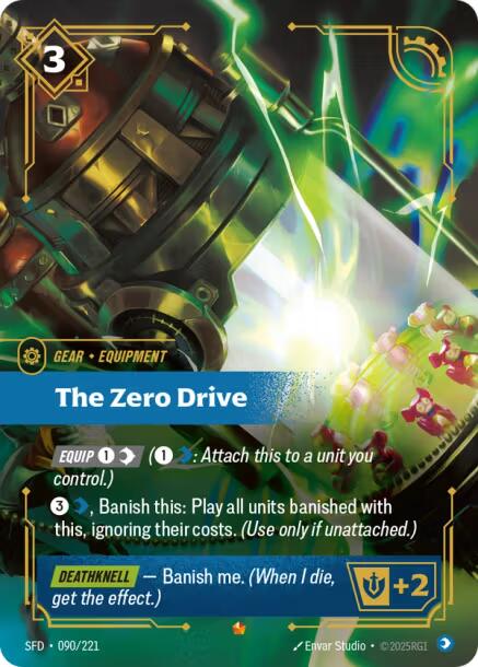 The Zero Drive SFD - 090/221