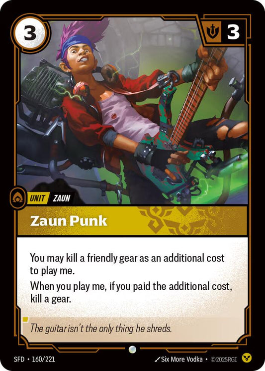Zaun Punk SFD - 160/221
