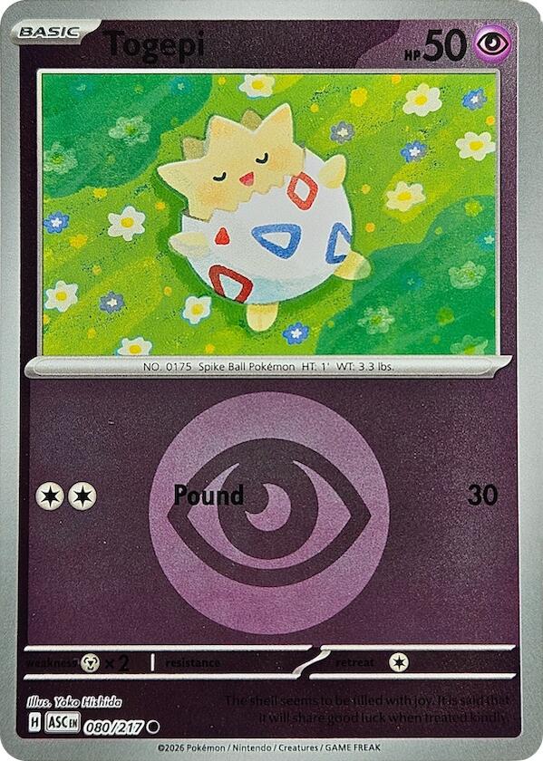 Togepi (Energy Symbol Pattern) ASC - 080/217