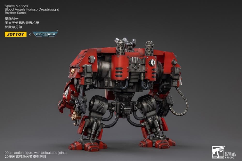Warhammer 40K - Blood Angels - Furioso Brother Samel Dreadnought