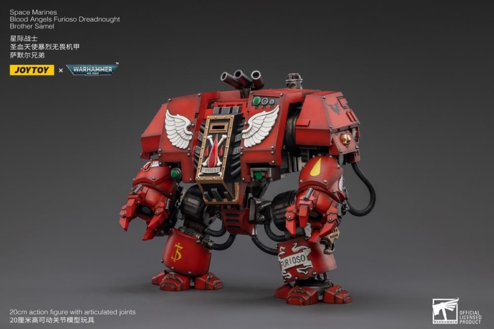 Warhammer 40K - Blood Angels - Furioso Brother Samel Dreadnought