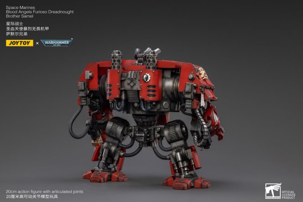 Warhammer 40K - Blood Angels - Furioso Brother Samel Dreadnought