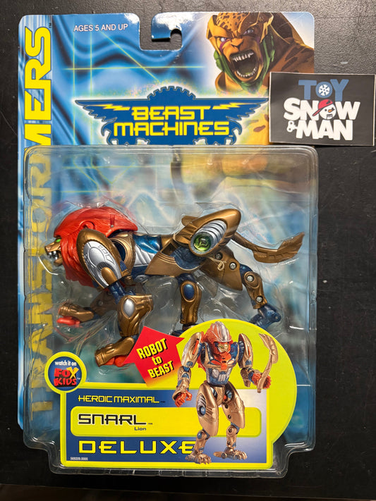 Transformers Beast Machines Deluxe Snarl Lion