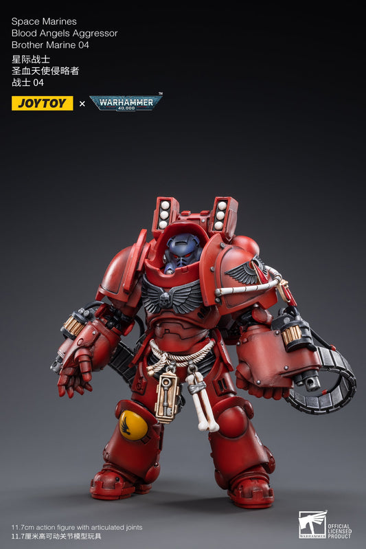 Warhammer 40K - Blood Angels - Primaris Agressor Marine 04