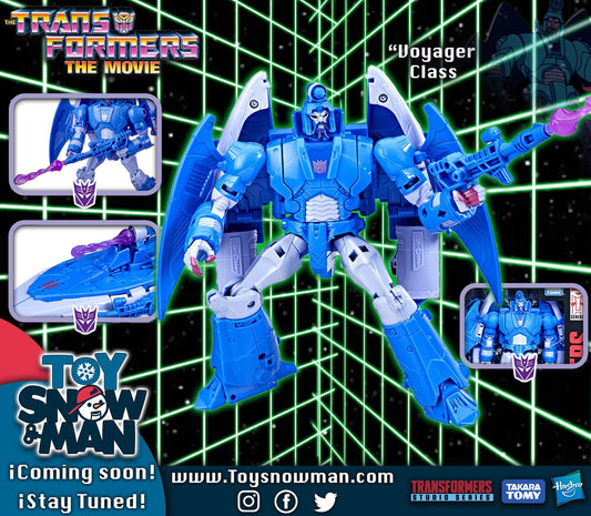 Sweep Transformers Studio Series 86-10 Voyager The Movie Decepticon ( SubStandard Box )