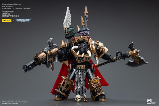Warhammer 40K - Chaos Space Marines - Black Legion - Chaos Lord in Terminator Armor