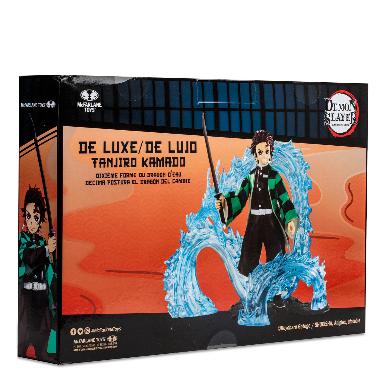Tanjiro Kamado (Demon Slayer) Water Breathing First Form Deluxe 5" Figure