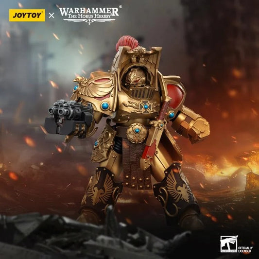 Warhammer: The Horus Heresy Legio Custodes Aquilon Terminator Squad Aquilon with Lastrum Storm Bolter